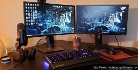 how to connect a gaming PC to a monitor